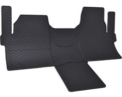 Automatten voor Ford Transit Custom, Ford Tourneo Custom, Volkswagen T7 Caravelle (vanaf 2024), 2-zits - 3-delig - Rubber