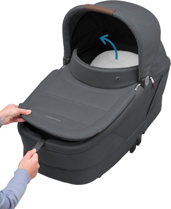 Maxi-Cosi Oxford+ Kinderwagen - Twillic Graphite - Vanaf de geboorte tot ca. 4 jaar