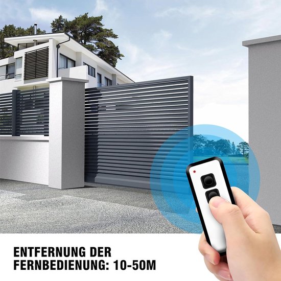 Universele garagedeur afstandsbediening sleutelhanger 433 Mhz Eenvoudig te gebruiken met indicatielampje Vervanging van de garagedeur afstandsbediening – kopen tegen lage prijzen bij webwinkel