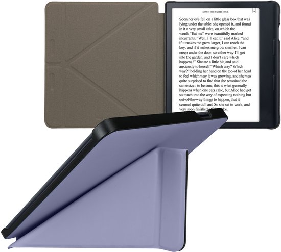 kwmobile e-reader hoesje geschikt voor Kobo Sage hoes - Ereader flip case met standaard - E reader cover van kunstleer - In lavendel van kwmobile — afbeelding 4