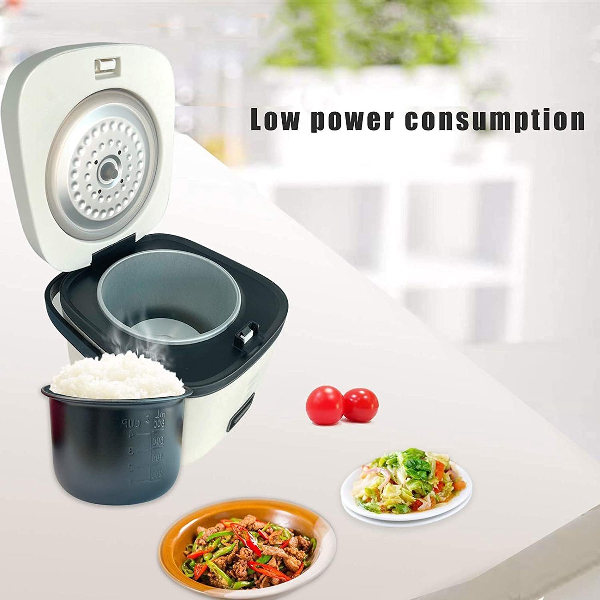 Rijstkoker - Multicooker - Warmhoudfunctie - Wit – foto 2