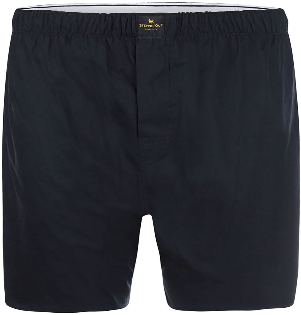 Steppin' Out Boxer Donkerblauw (navy) Poplin - Maat L - Heren - Boxershorts