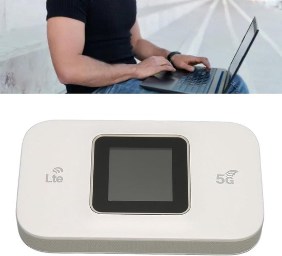 KIMISS 4G Mobiele Hotspot-router met Simkaartsleuf, Draagbare