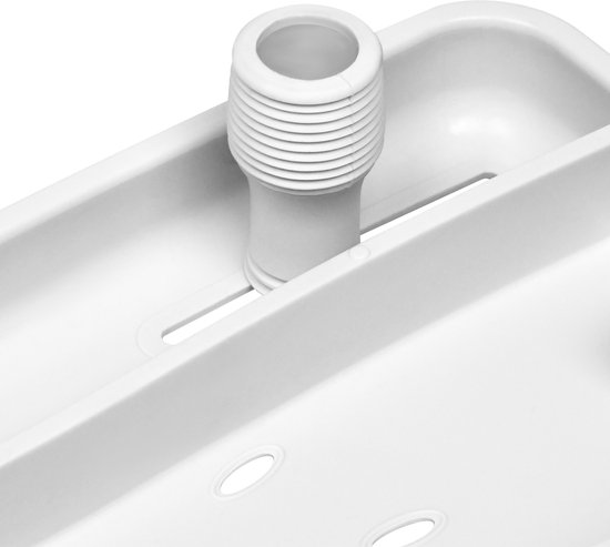 Badplank Badkuipzitje - Lichtgewicht Zitbank 70cm met Anti-Slip en Maximaal 150kg Draagvermogen, Blauwe leuning van Merkloos — afbeelding 4