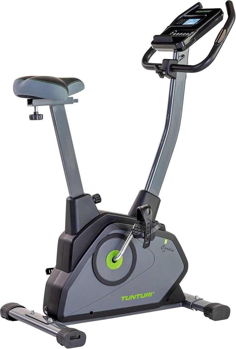 Rechtopstaande hometrainer met hartslagmeter voor effectieve training