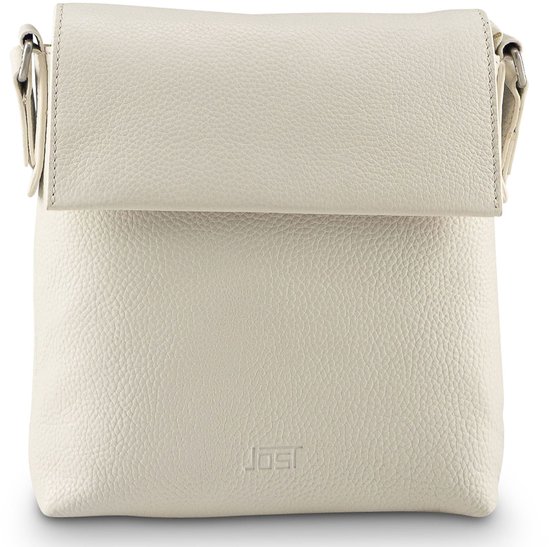 JOST Cuir Sac à épaule bandoulière Vika Crossbody Bag White Écru