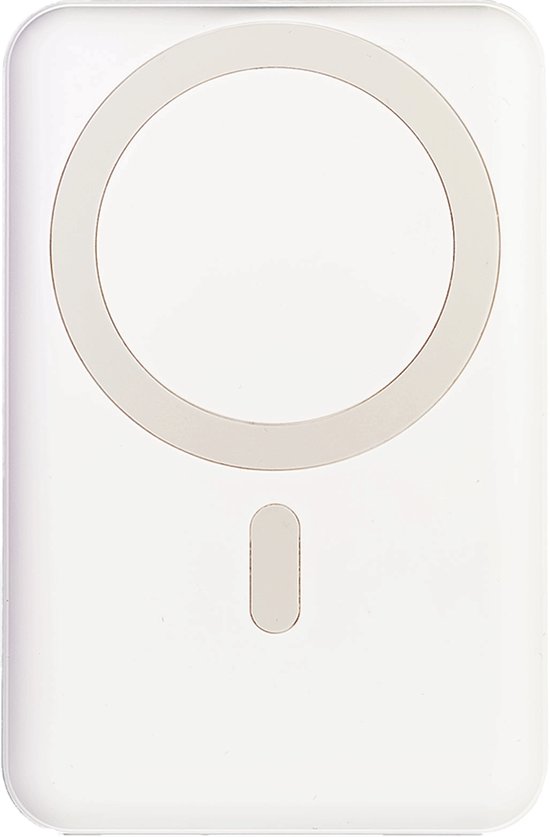 Tsunova Draadloze Powerbank 10.000 mAh MagSafe Wit
