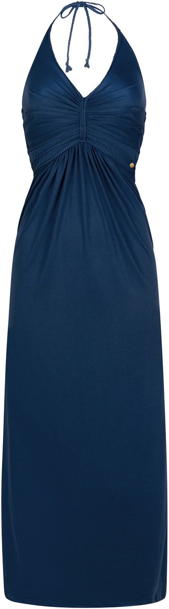 Chic by Lirette - Halter jurk Natural - Nachtblauw - XS