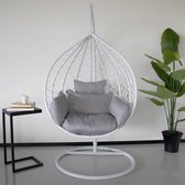 Egg Hangstoel roundabout grijs