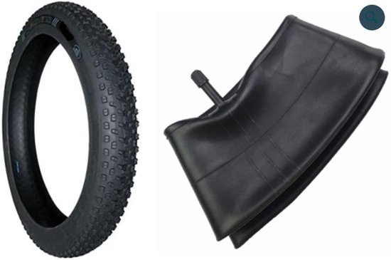 pneu de 20 pouces | Pneu de Fat bike | ouxi v8 | v20 | chambre à air + pneu extérieur | vélo électrique à pneus surdimensionnés | pneu intérieur + extérieur | y compris le porte-clés stepgo