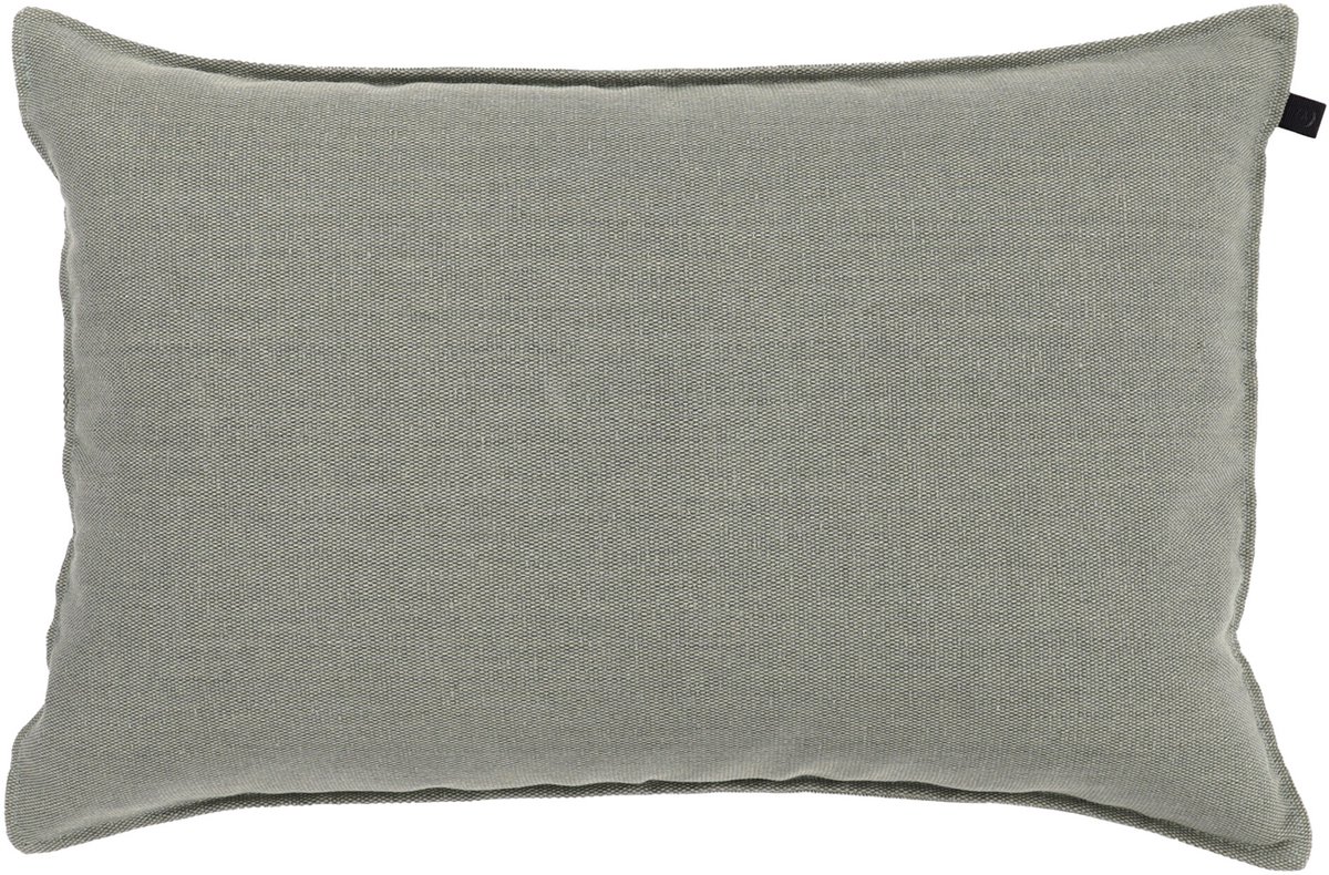 Overseas Canvas Kussen - 40 x 60 cm - Soft Green