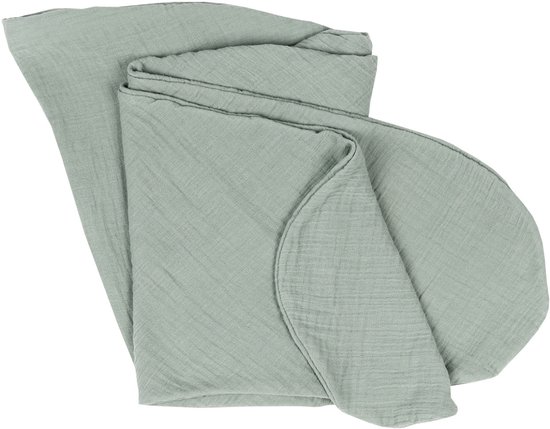 doomoo Basics - Housse Comfy Big - Housse pour coussin d'allaitement Comfy Big - Coton bio - 190 cm - Tetra Green