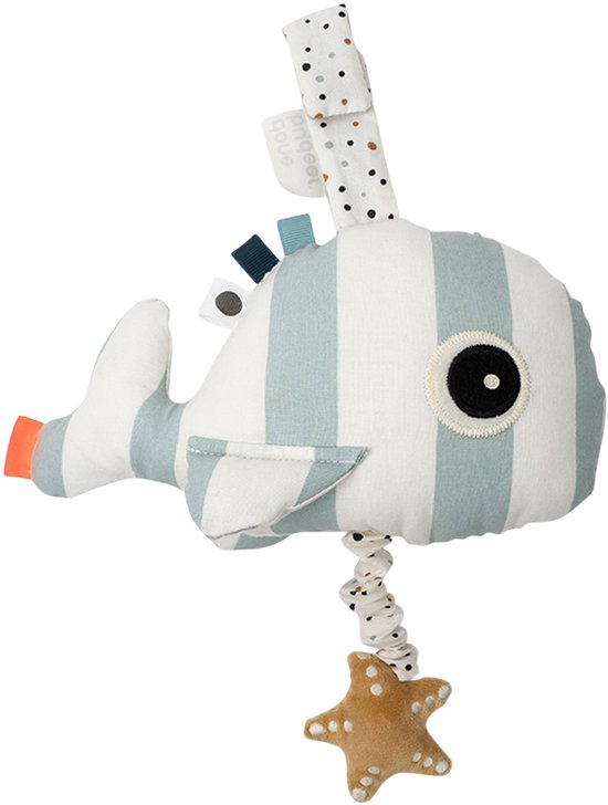 Done By Deer Musical toy Wally Blue *