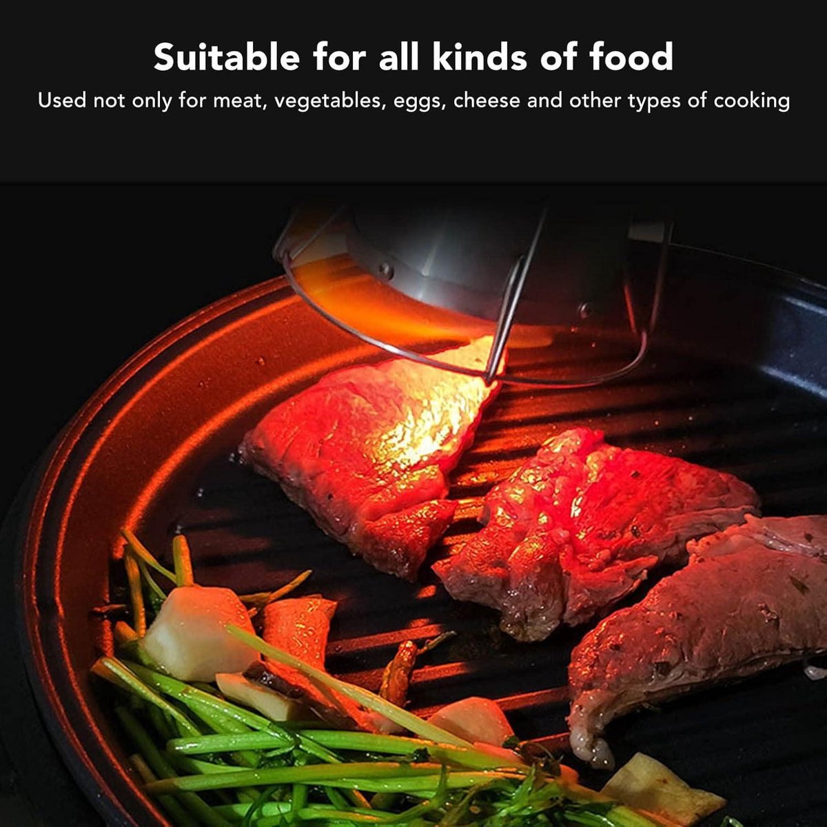 RVS Culinaire Torch Attachment Handheld Vleeskuikens Rookloos Schroeien