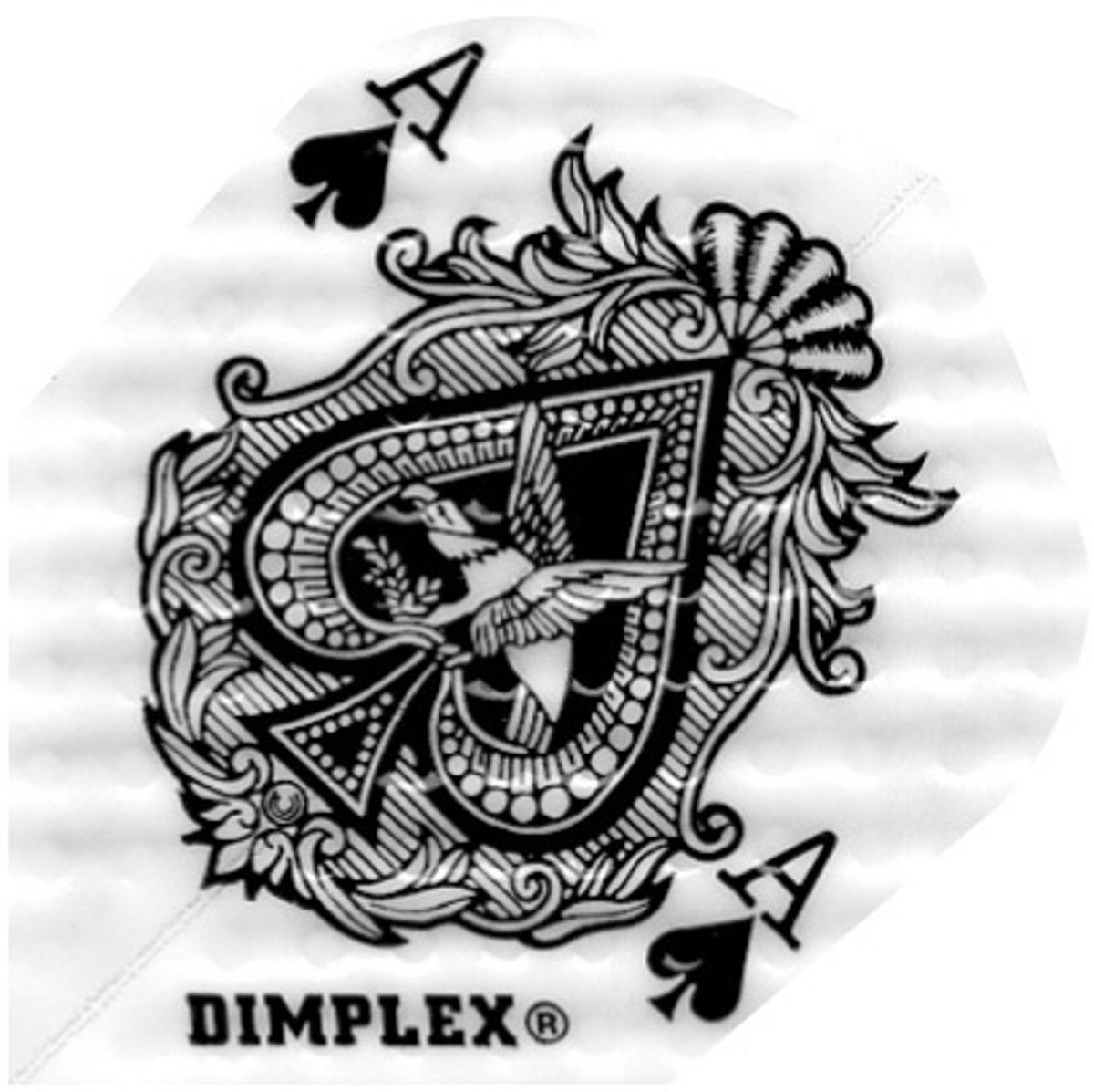 Harrows Dimplex Ace of Spades - Dart Flights