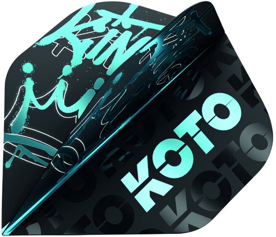 KOTO Rebel Royale Aqua OG NO2 - Dart Flights van Merkloos — afbeelding 2
