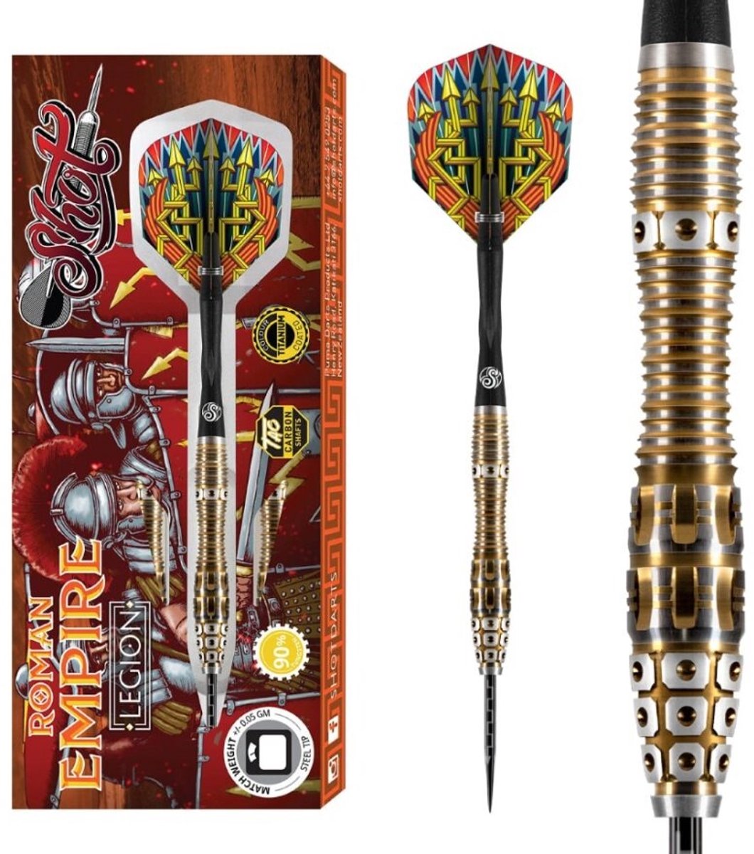 Shot Roman Empire Legion 90% - Dartpijlen 24 Gram