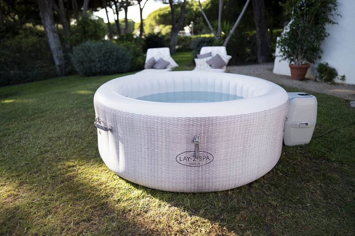 Lay-Z-Spa Cancun AirJet opblaasbare spa - 2 tot 4 personen - Ø 180 x 66 cm