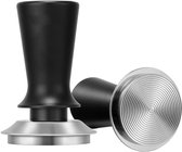 Presse à expresso à ressort, 51 mm, pression de 13,6 kg, en acier inoxydable avec poignée antidérapante pour baristas et brassage maison