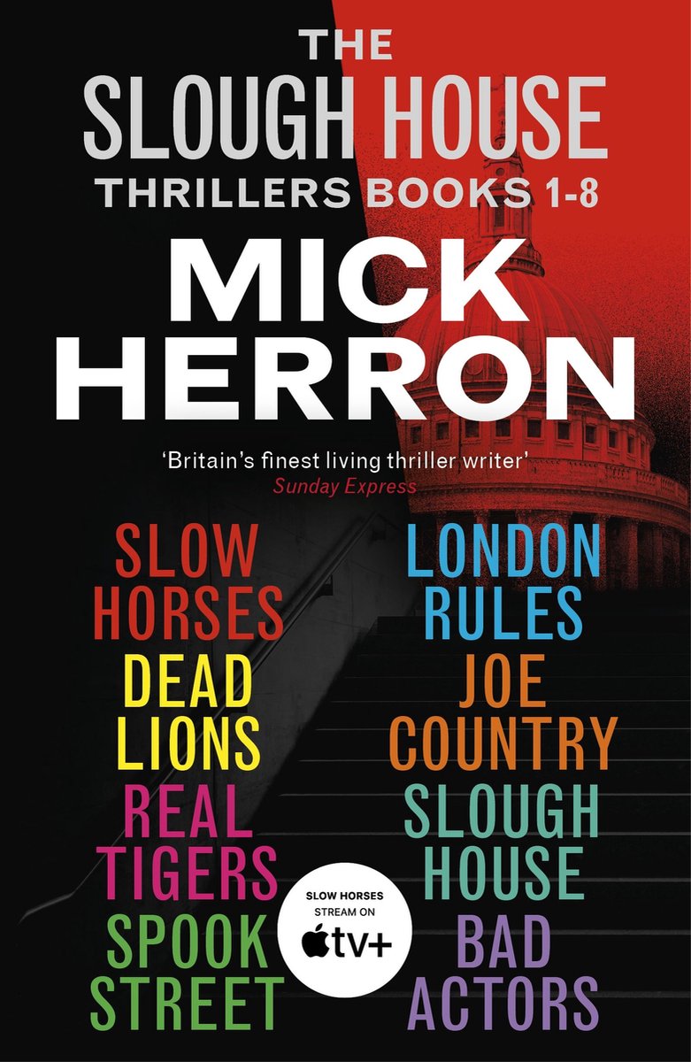 Omslag van The Slough House Thrillers Books 1-8