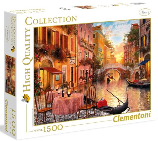 Clementoni - Collection de puzzles de haute qualité - Venise - 1500 pièces