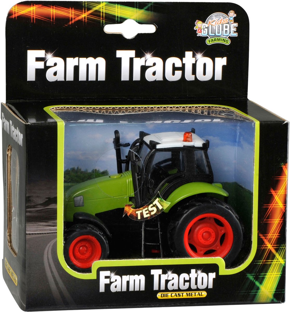 Kids Globe Tractor met Licht en Geluid, 1:32 — afbeelding 4