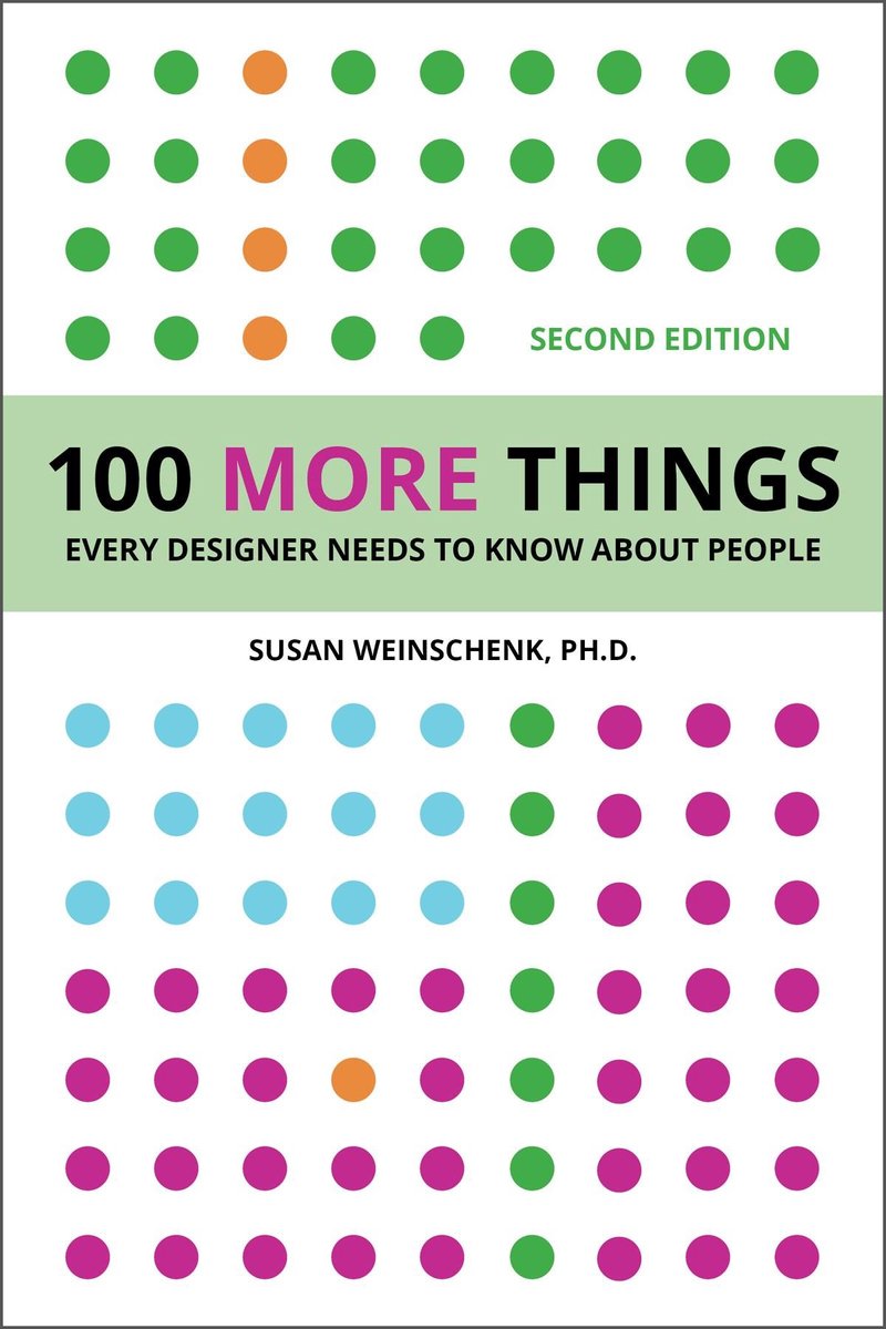 Omslag van 100 Things - 100 More Things Every Designer Needs To Know About People