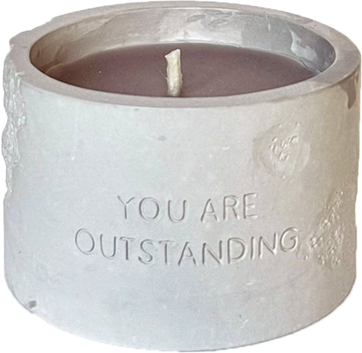 MY FLAME - Buitenkaars - YOU ARE OUTSTANDING - Geur: Bella Citronella - 8 x 5 cm - 20 branduren