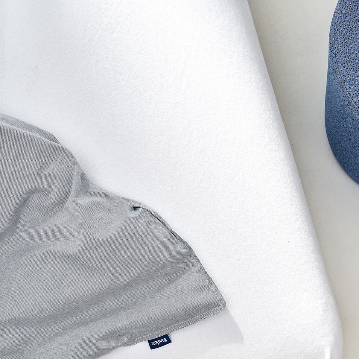 Auping Molton voor topper - 120 x 200/210/220 cm - Wit