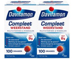 Davitamon Davitamon Compleet Weerstand - 2 x 100 - 200 stuks