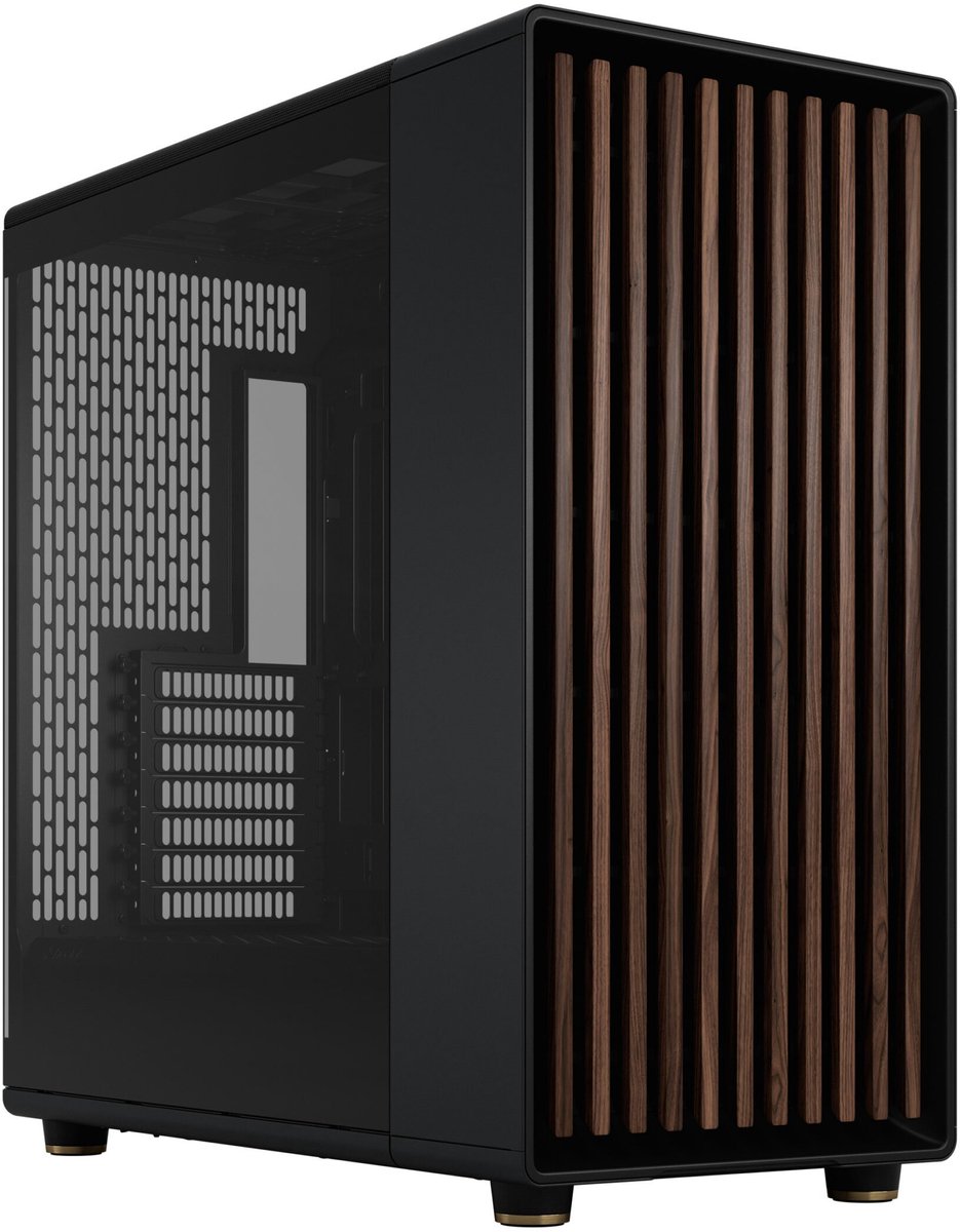 Fractal Design North XL RC Charcoal Black TG Dark midi tower behuizing