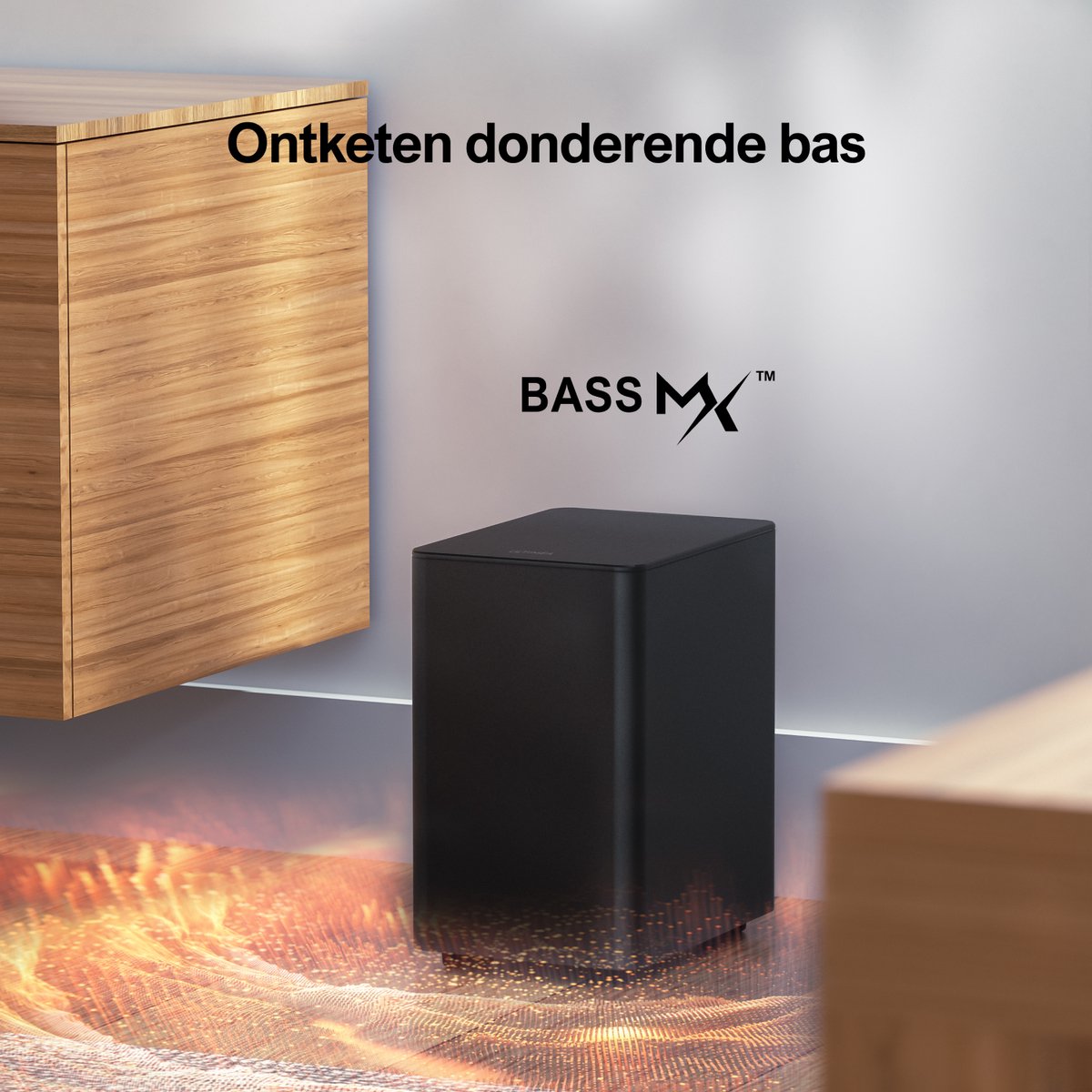 ULTIMEA Poseidon D50 Soundbar 5.1 met Subwoofer Zwart - afbeelding 3