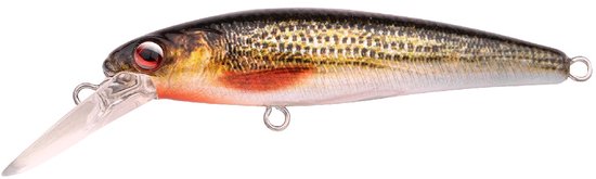 Spro Ikuru Natural Silent Jerk Short Lip - Slow Sinking (diepte 1m) - 6.8cm - 6.5g - Kleur : Roach van Spro — afbeelding 3