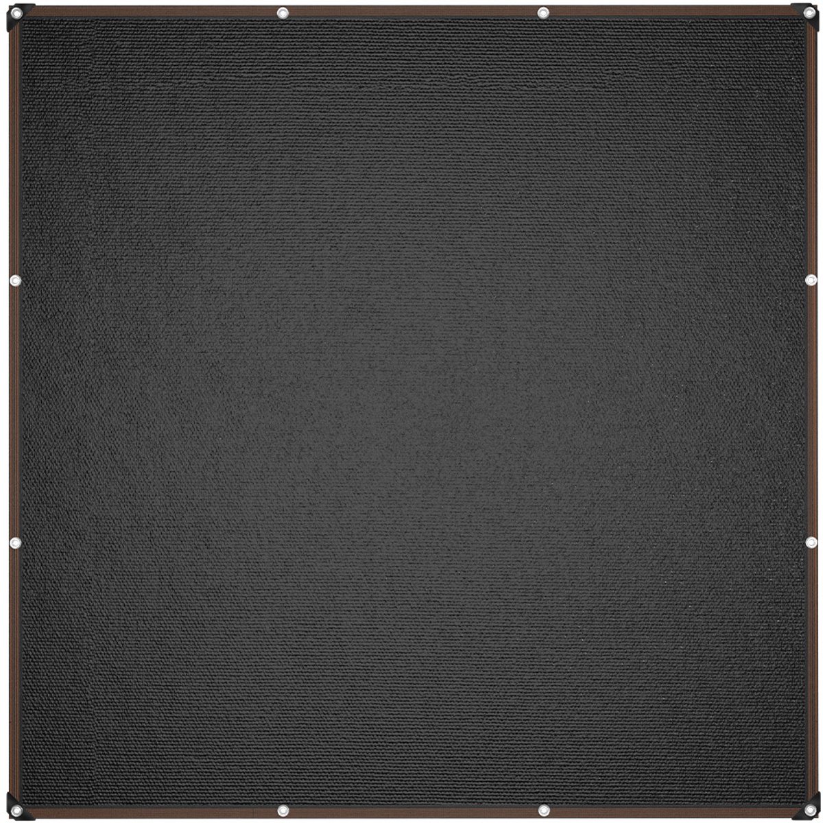 Aufun Zonnezeil zeilogen 3x3m Zonwering Rechthoekig UV-bescherming 90-95% schaduw Windbescherming Zonweringsrolgordijn van HDPE voor balkon terras tuin