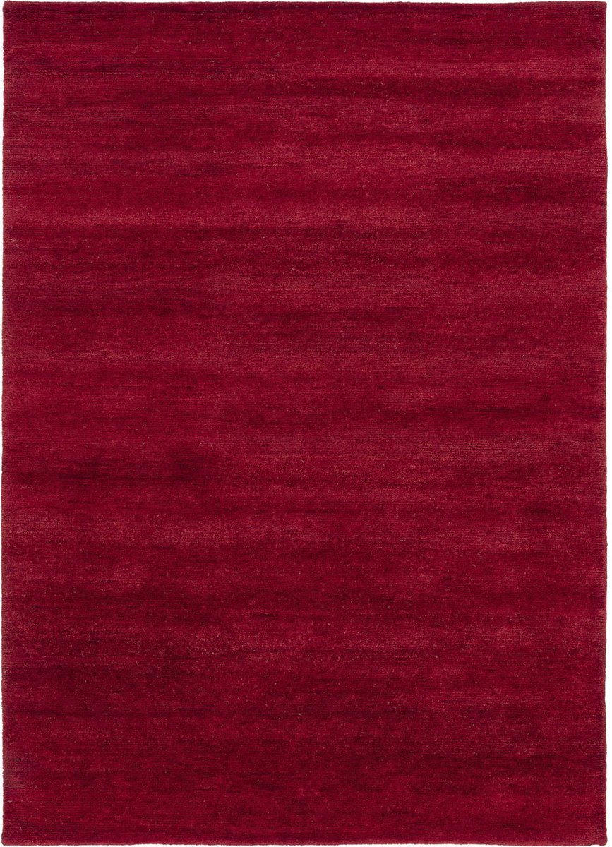 Lino Heritage Red Tapijt 200x250cm – Handgeknoopt Design Vloerkleed - Luxe Tapijt voor Woonkamer, Slaapkamer, Eetkamer - Hangeknoopt Vloerkleed – 100% Handgesponnen Wol – 4,5 kg/m² - 57.800 knopen/m² - 15mm dik