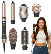 Bol.com SOGO Airstyler - Multistyler - Föhnborstel - Krultang - 6-in-1 Stylingtool - Temperatuurinstellingen - Ionic-functie - 1... aanbieding