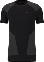 FALKE Wool-Tech light Protective Shirt sneldrogend functioneel functioneel shirt met korte mouwen heren zwart - maat S