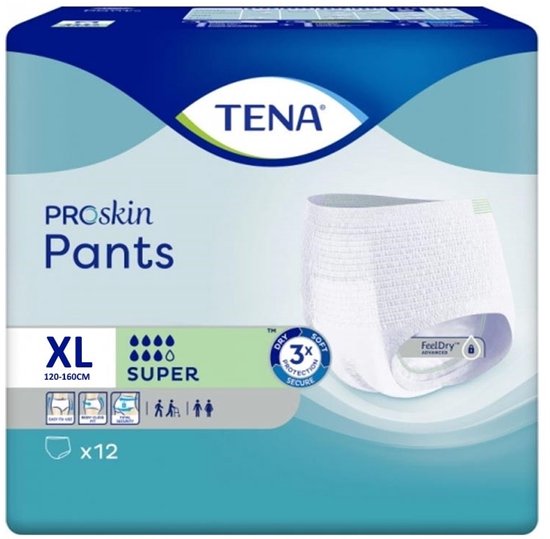 Tena ProSkin Pants Super Extra Large - 12 stuks
