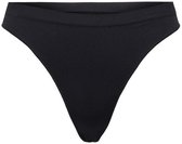 Bol.com ONLY ONLVICKY RIB SEAMLESS THONG NOOS ACC Dames Ondergoed - Black aanbieding