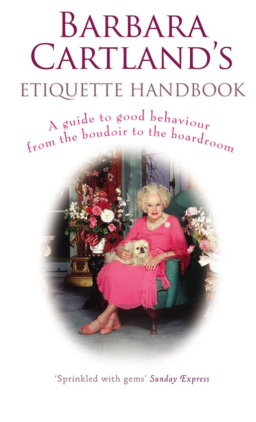 Barbara Cartland's Etiquette Handbook - cover