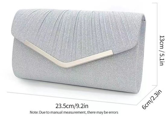 Floraweg Damestasje Koppeling Enveloppe Avondtasje Sequin Handtasje Glitter Bruidstasje Glimmende Schoudertasje Elegante Schoudertas voor Bruiloft Prom Banquetpartij,Zilver
