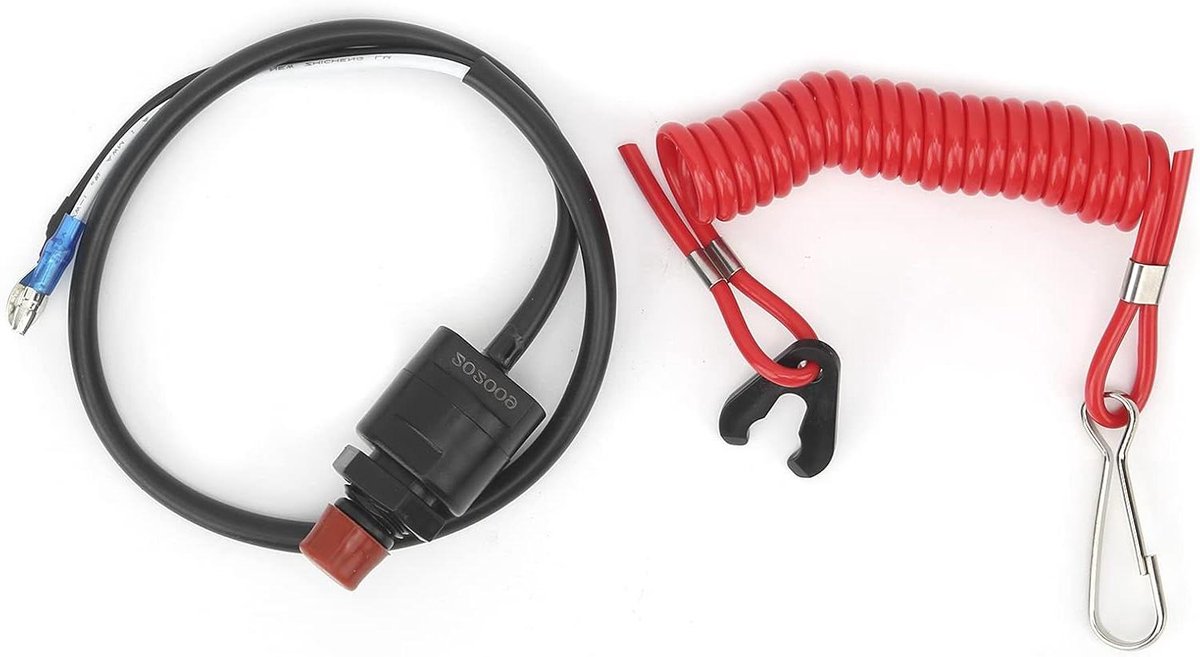 Boot Kill Switch Lanyard voor Yamaha Buitenboordmotor 15HP 25HP 30HP 40HP 2 Takt 6E9-82575-09