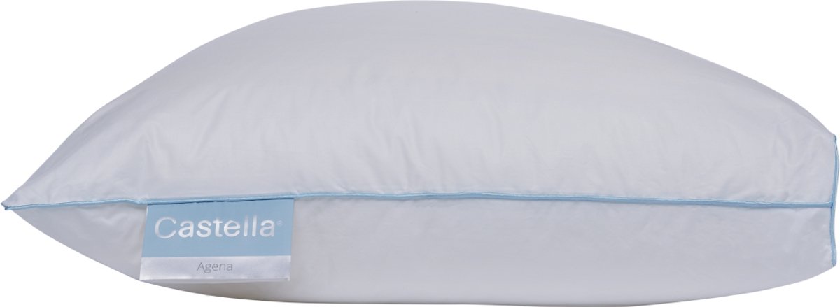 Castella Agena Hoofdkussen - Hoofdkussen Nekklachten - Comforel Soft - Hoofdkussen Nekpijn - Hoofdkussens - Geschikt voor rug-, zij- en buikslapers - Ergonomisch Kussen - 60x70 cm - Zacht