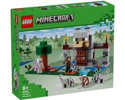 LEGO Minecraft® De wolvenburcht speelset met fort 21261