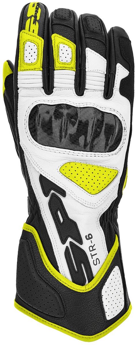 Spidi STR-6 Zwart Fluogeel Handschoenen - Handschoen