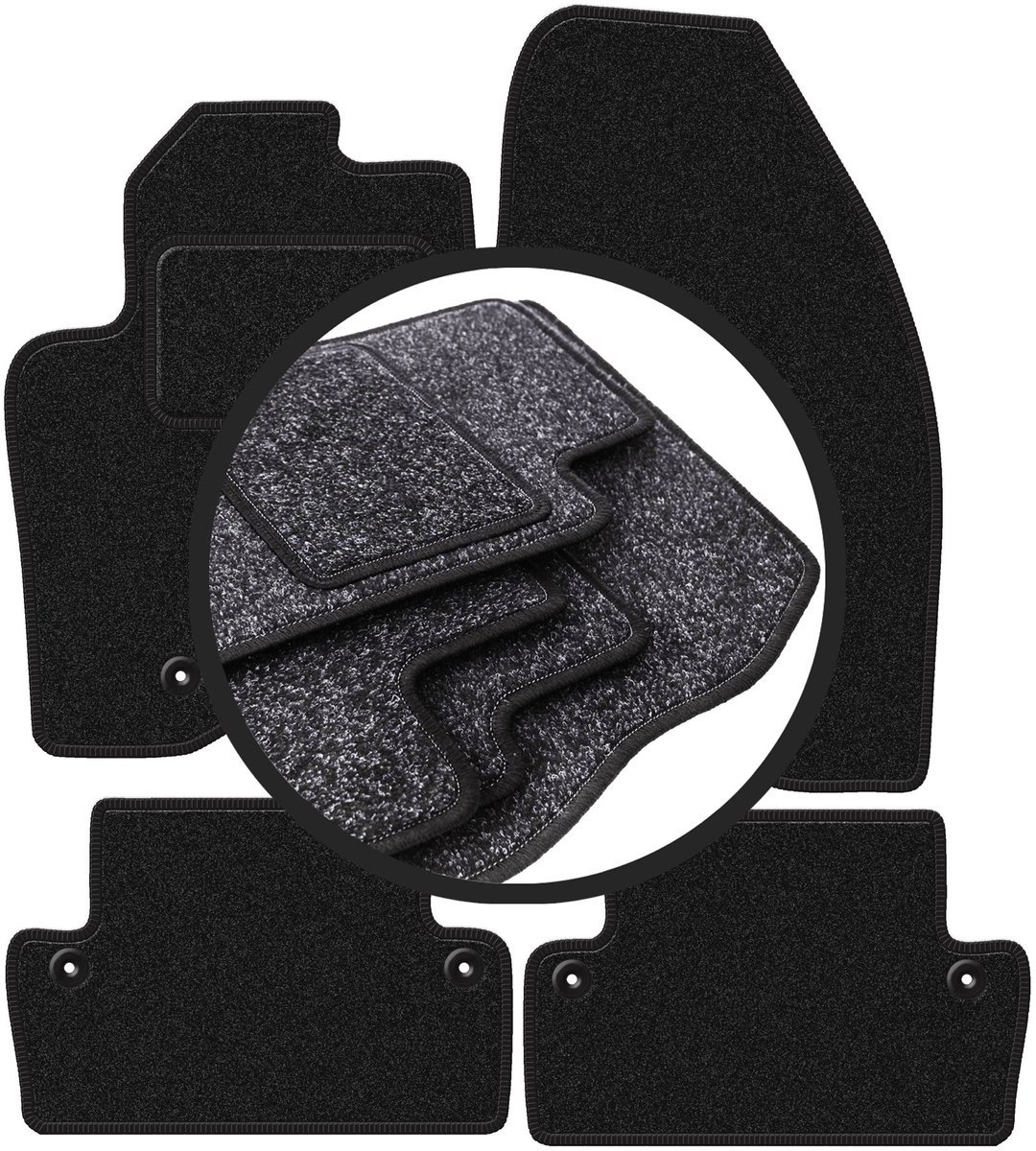 ANTHRA automatten voor: Volvo S60 I liftback (2000-2009)