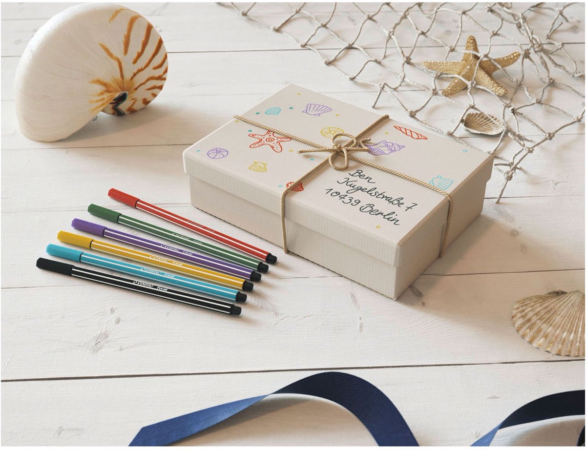 STABILO Pen 68 - Premium Viltstift - IJs Groen - per stuk — afbeelding 13