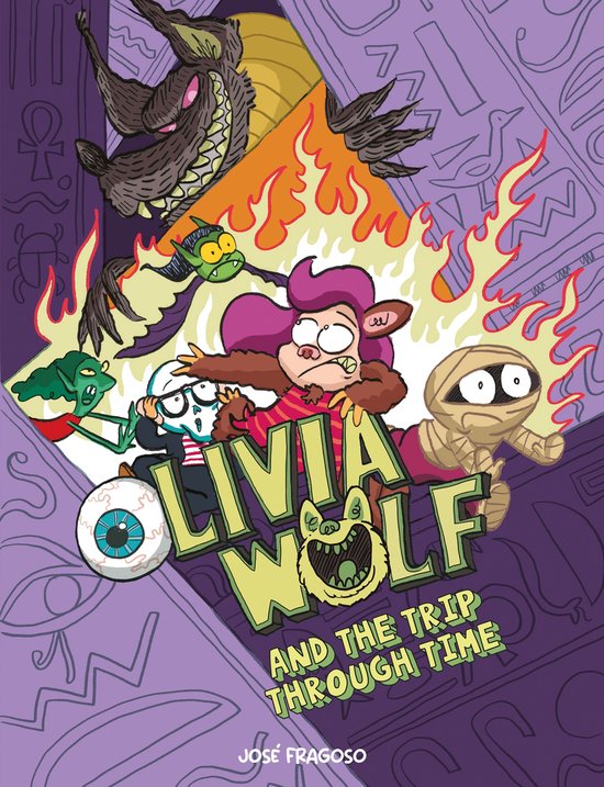 NUBEOCHO 4 - Olivia Wolf and the Trip Through Time - cover