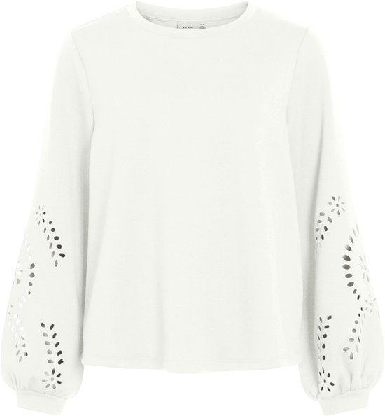 VILA - VISANDY L/S DETAIL SWEAT TOP - NOOS Dames Trui