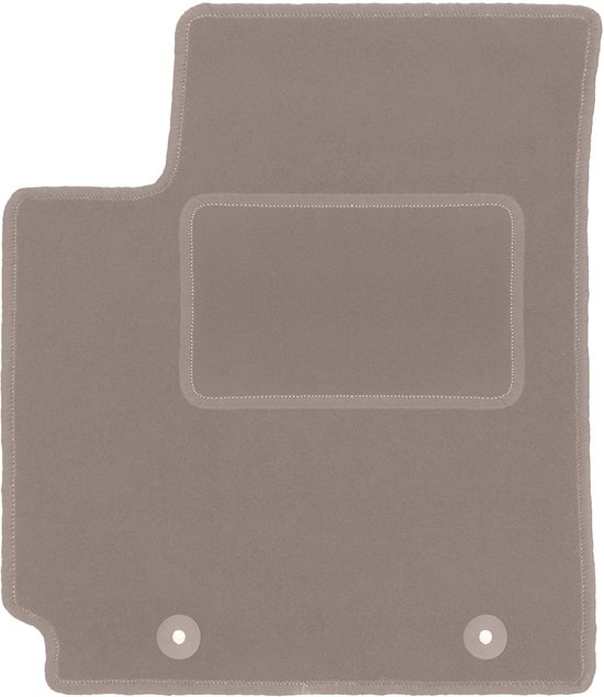 Automat Voor Kia Picanto II JE (2011-2017) – Zwart Velours, 1-delig, Antislip, Eenvoudig Schoon Te Maken